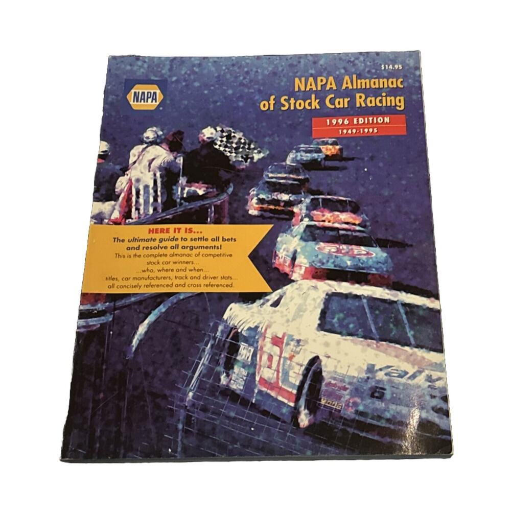 NAPA‎ Almanac of Stock Car Racing 1949 -1995 Edition NASCAR Guide Winston 1996